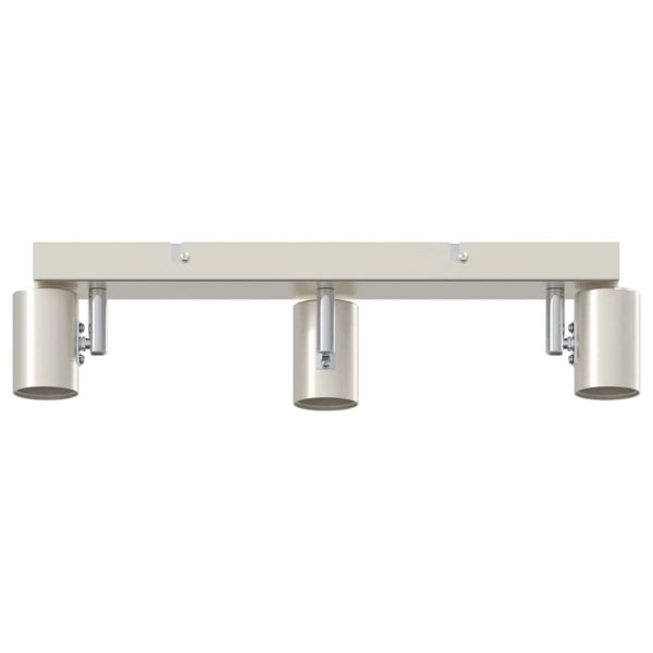 Таванен спот с прожектори Никел 38 x 6,5 x 11,5 см Метал