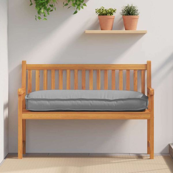 Възглавница Сив 120 x 50 x 12 см Оксфордска тъкан