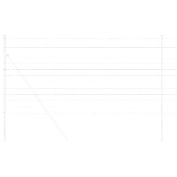 Див ограда Горещо поцинковано 1000 x 120 x 0,18 см Желязо