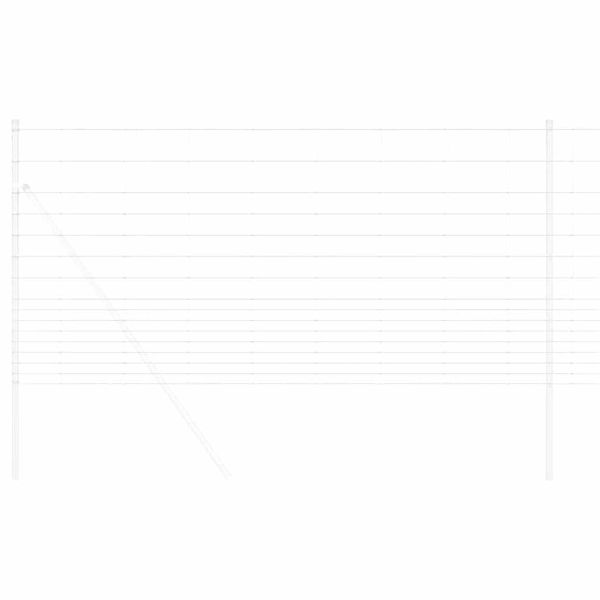 Див ограда Горещо поцинковано 1000 x 120 x 0,18 см Желязо