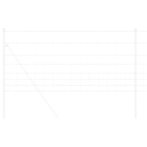 Ограда за пасища Сребрист 25 x 1 m Поцинкована стомана