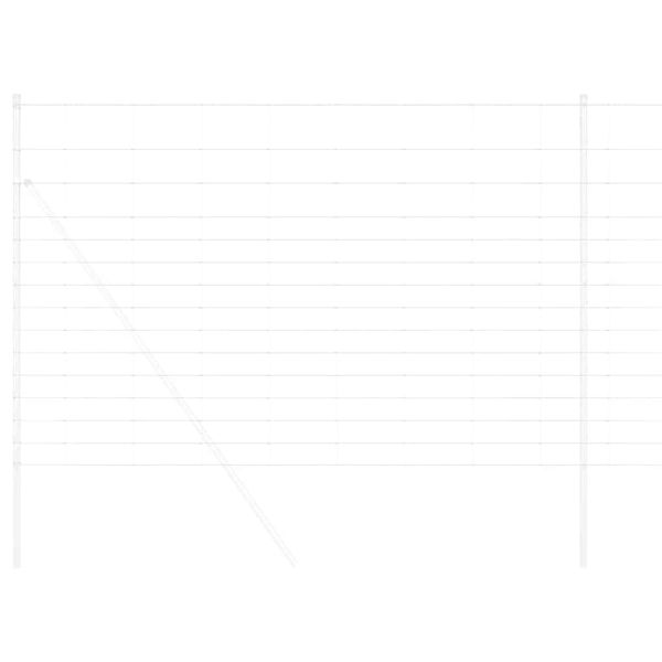 Ограда за пасища Сребрист 25 x 1,6 м Поцинкована стомана