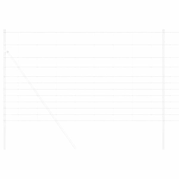 Ограда за пасища Сребрист 50 x 1,4 м Поцинкована стомана