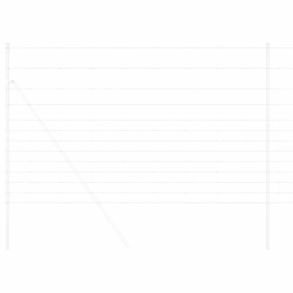 Ограда за пасища Сребрист 50 x 1,5 m Поцинкована стомана