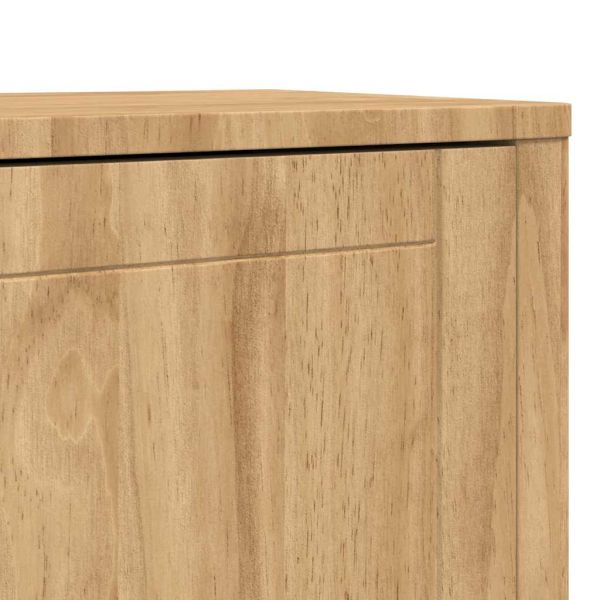 Служебен шкаф FLORO Кафяво с восъчно покритие 70 x 30 x 70,5 см