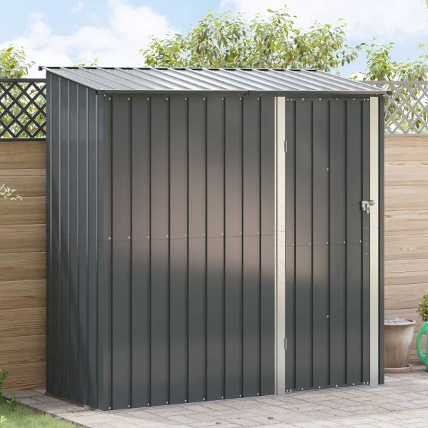 Градински навеси Антрацит 203 x 85,5 x 200 см Метал