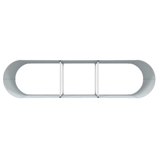 Повдигнато легло Кафяво 320 x 80 x 81 cm Стомана