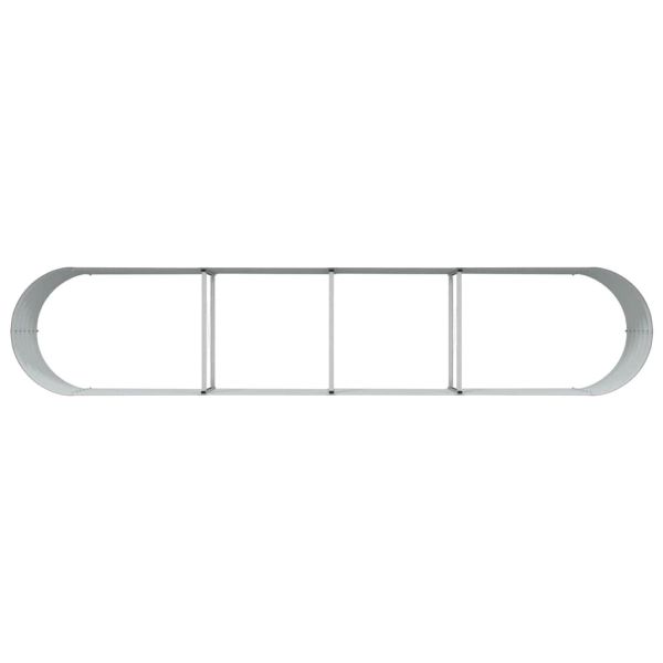 Повдигнато легло Кафяво 400 x 80 x 44 cm Стомана