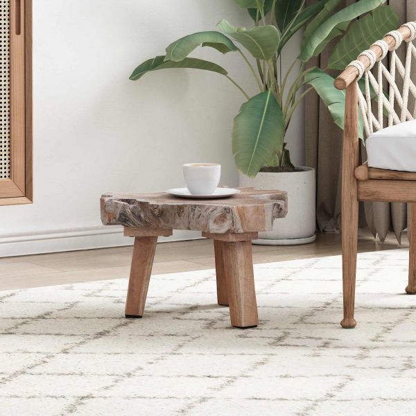 Нощно шкафче Кафяво 40 x 40 x 25 см Солидно възстановено дърво