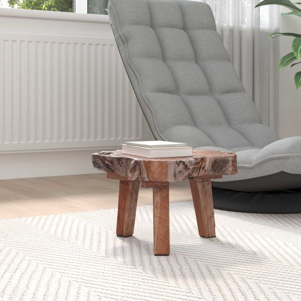 Нощно шкафче Кафяво 40 x 40 x 25 см Солидно възстановено дърво