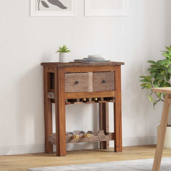 За шкафове Кафяво 60 x 30 x 70 см Солидно възстановено дърво