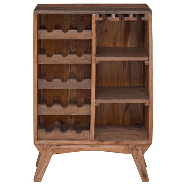 Стелаж Кафяво 60 x 30 x 90 см Солидно възстановено дърво