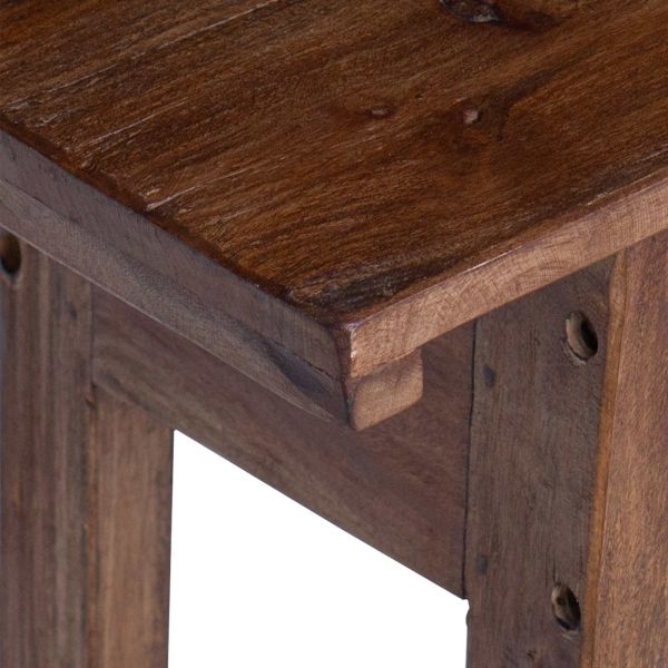 Бюро Кафяво 110 x 30 x 79 см Масивно махагоново дърво