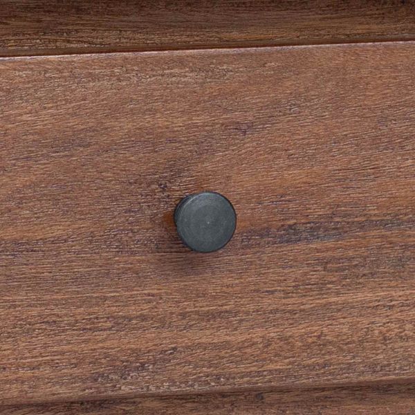 Бюро Кафяво 110 x 30 x 79 см Масивно махагоново дърво