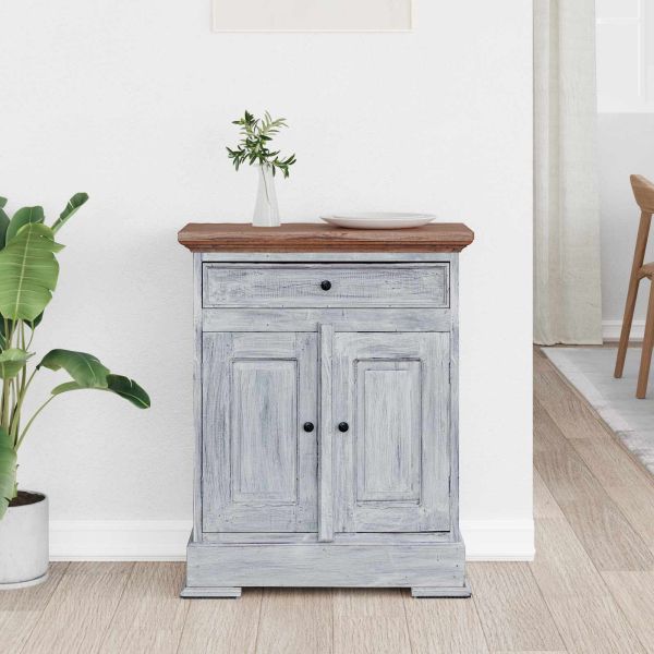 Шкаф за съхранение 63 x 30 x 79 см Масивно махагоново дърво