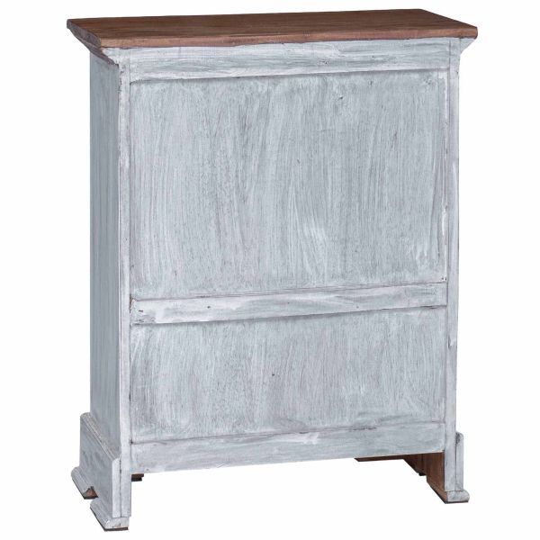 Шкаф за съхранение 63 x 30 x 79 см Масивно махагоново дърво