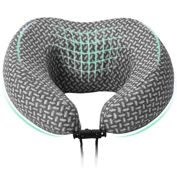 Възглавница с възглавница Сив 30 x 28 x 14 см Полиестер