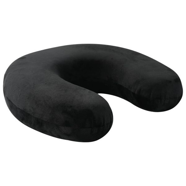 Възглавница с възглавница Черно 27 x 27 x 8 см Кадифе