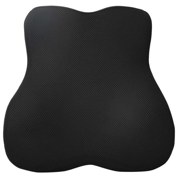 Възглавница с възглавница Черно 40 x 40 x 11 см Мрежест