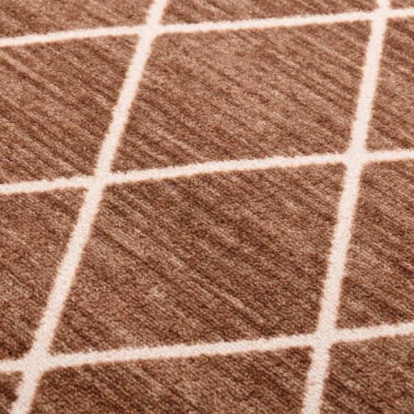 Пътека, тъмнокафява, 80x400 см