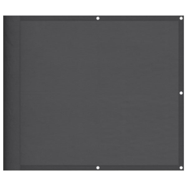 Балконски параван антрацит 90x800 см 100% полиестер оксфорд