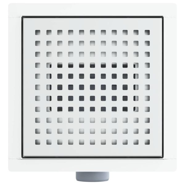 Дренаж за душ с точки Сребрист 20 x 20 cm