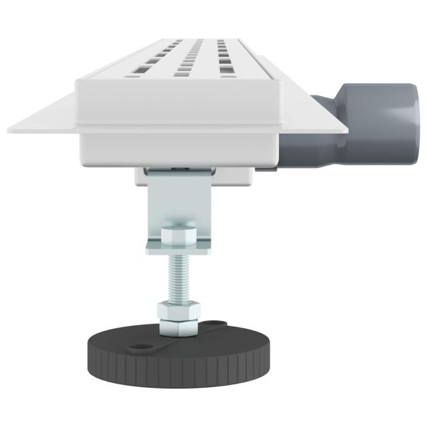 Душов дренаж с линия на дизайна Сребрист 100 cm