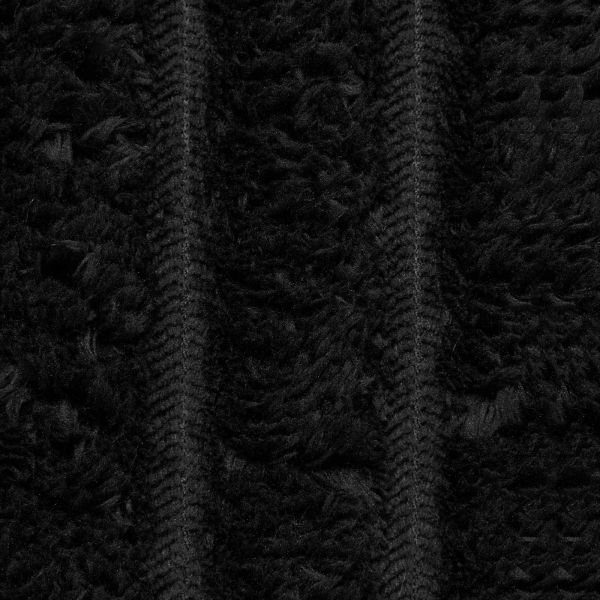 Одеала за хвърляне 6 pcs Черно 200 x 150 cm Мека вълна