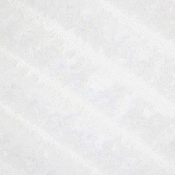 Одеала за хвърляне 6 pcs Бяло 150 x 130 см Мека вълна