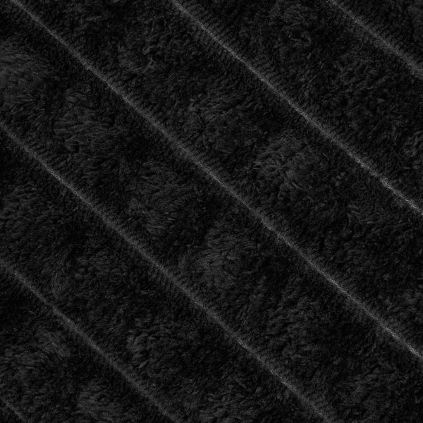 Одеяло Черно 150 x 130 см Мека вълна