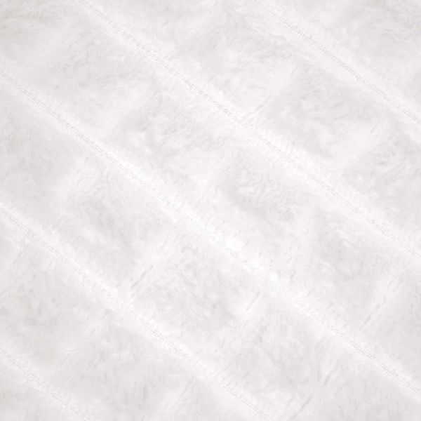 Одеала за хвърляне 6 pcs Бяло 240 x 220 cm Мека вълна