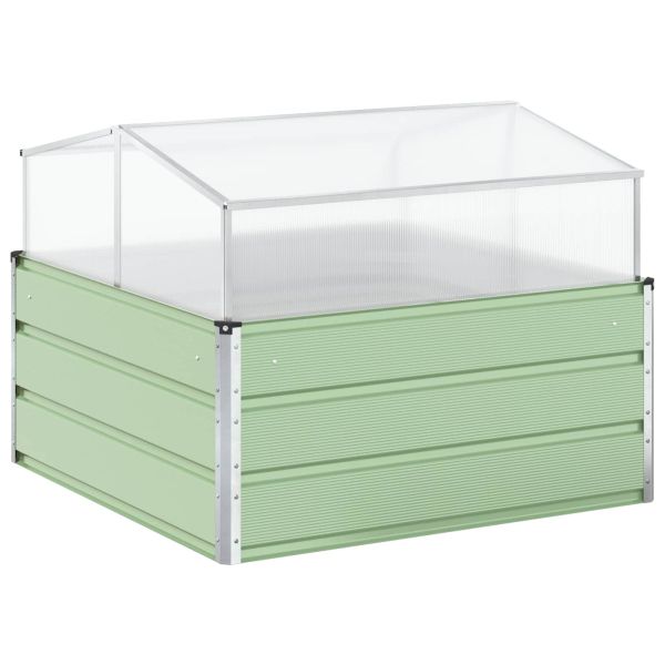 Кашпа Пастелно зелено 100 x 100 x 77 cm Галванизирана стомана