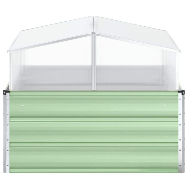 Кашпа Пастелно зелено 100 x 100 x 77 cm Галванизирана стомана