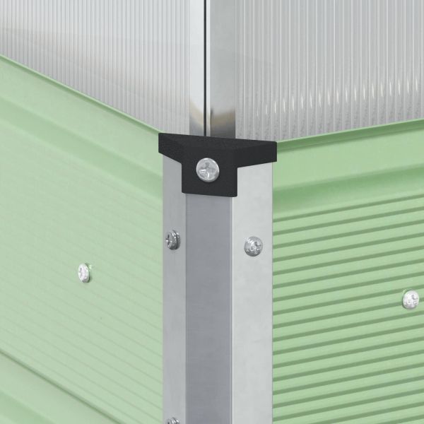 Кашпа Пастелно зелено 100 x 100 x 77 cm Галванизирана стомана