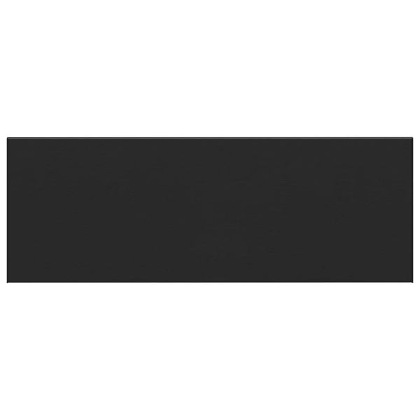 Перваз за прозорец Черен с дървесна шарка 120 x 50 x 4,5 см ПВЦ