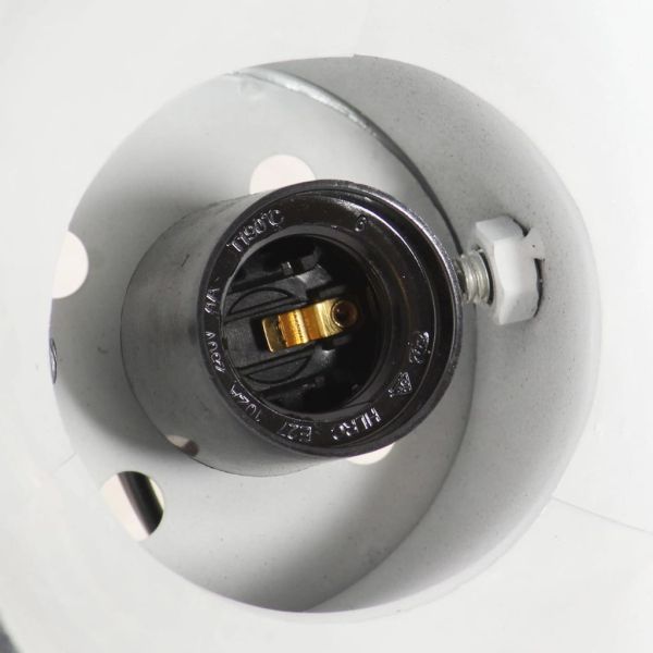 Индустриални стенни/таванни лампи 2 бр черни 20x25 см E27