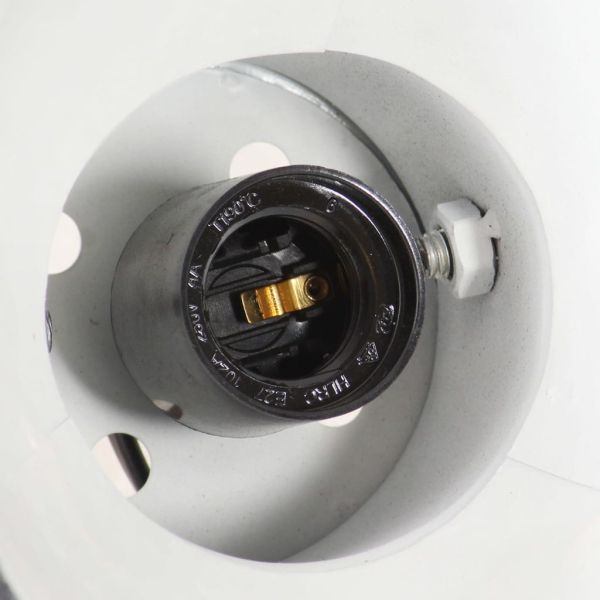 Индустриална таванна лампа 25 W черна 42x27 см E27