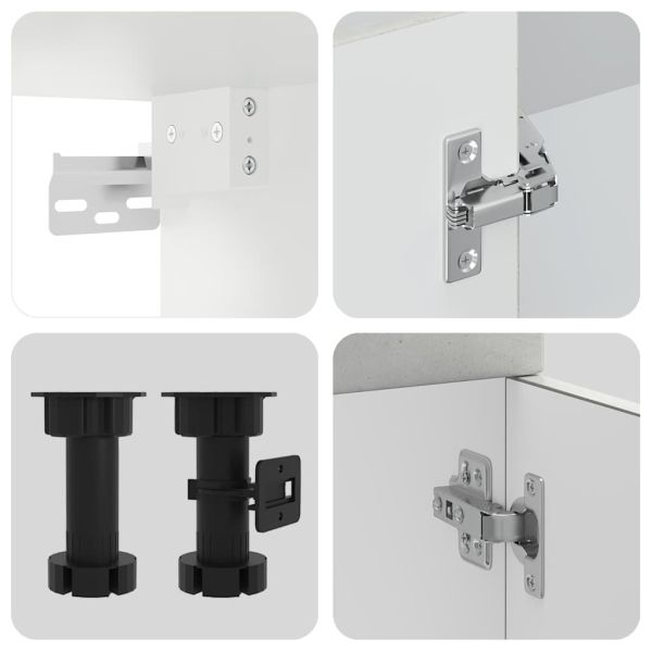 Комплект кухненски шкафове от 11 части Porto, инженерно дърво