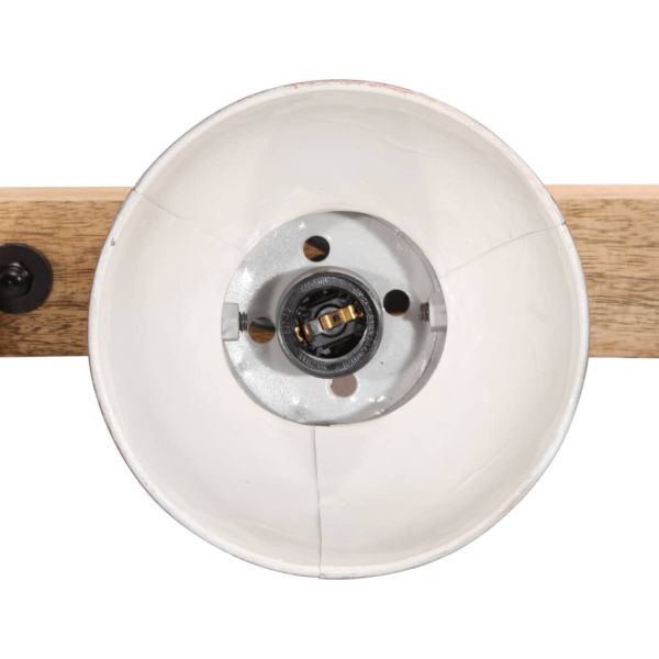 Стенна лампа 25 W състарено червено 90x25 см E27