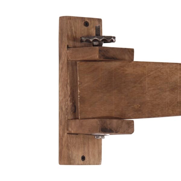 Стенни лампа, 25 W, античен месинг, E27