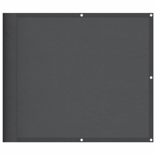 Балконски параван антрацит 90x1000 см 100% полиестер оксфорд