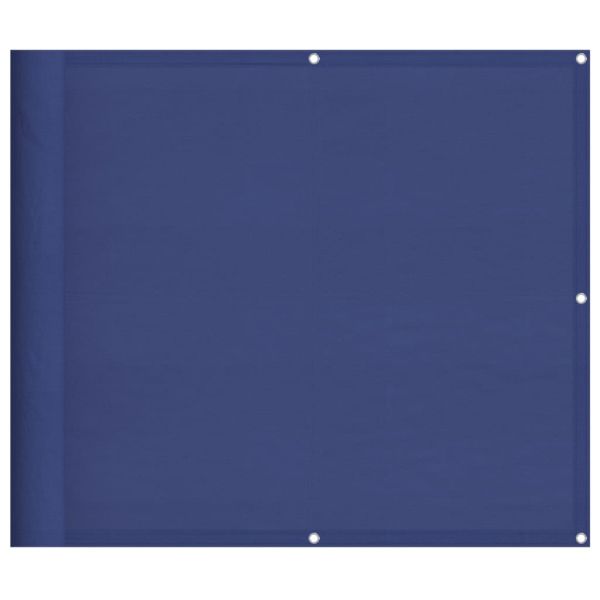 Балконски параван син 90x800 см 100% полиестер оксфорд