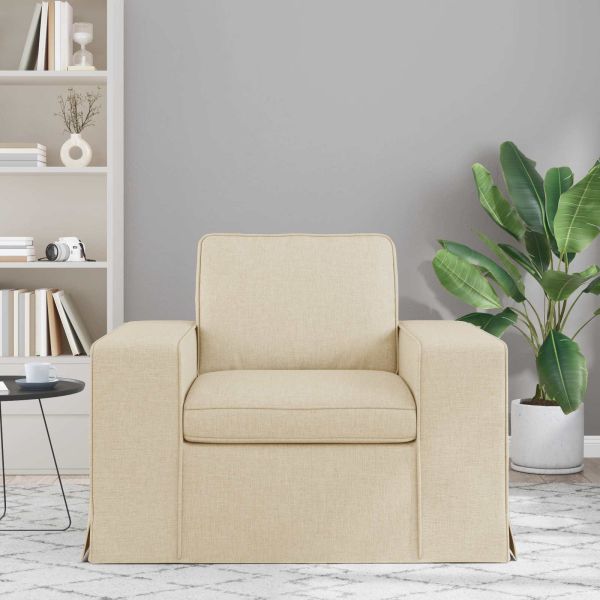 Диван 60cm Крем Метал