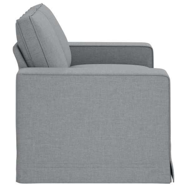 Диван 120cm Светлосиво Метал