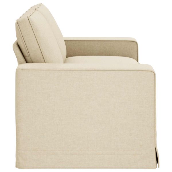 Диван Крем Общи размери: 182 x 80 x 82 см (Ш x Дълб x В) Кадифе