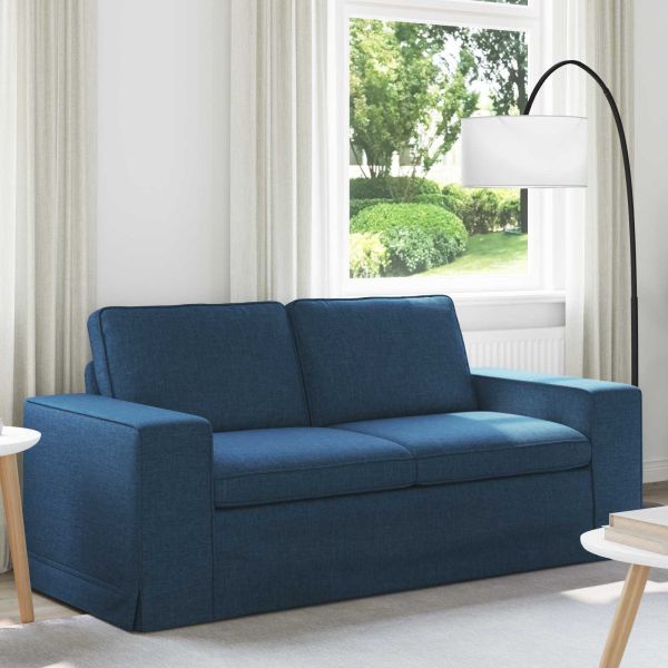 Диван Синьо Общи размери: 182 x 80 x 82 см (Ш x Дълб x В)