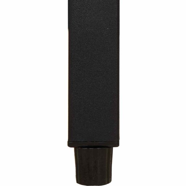 Комплект за външни мебели с възглавница 3 pcs Черно ПЕ ратан