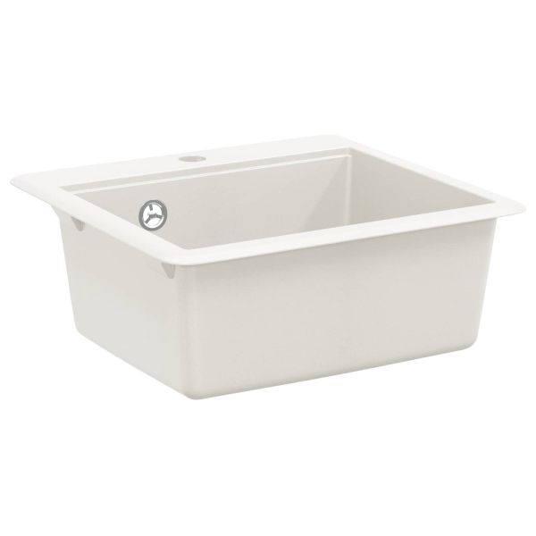 Мивка Бяло 470 x 440 мм Гранит