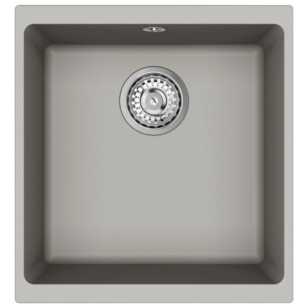 Мивка Сив 430 x 460 мм 80% Кварц и 20% Смола