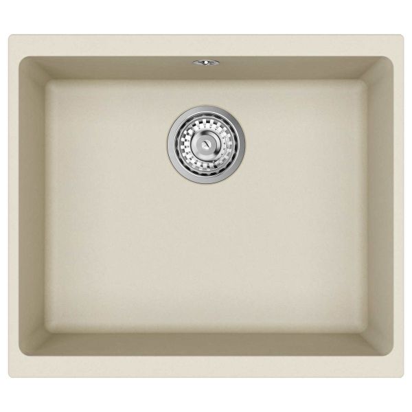 Мивка Бежово 530 x 460 мм 80% Кварц и 20% Смола